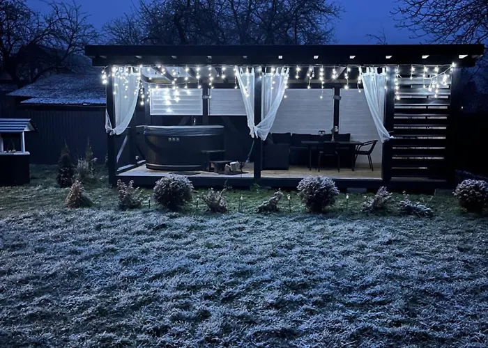 Domek alpejski серце карпат